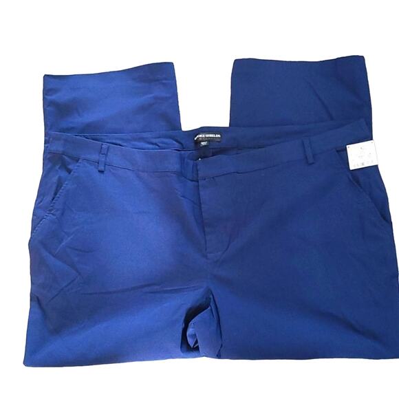 Brooke Shields Timeless Women's Ponte Wide-Leg Pants Navy Size 28WP Petite NWOT - Picture 5 of 8